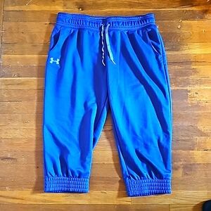 Purple Under Armour Women's Capris